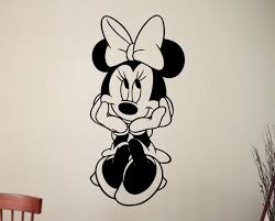 Minnie Mouse Wall Decal Vinyl Sticker