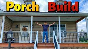 how to build a covered front porch 5