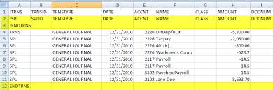 Import Excel Transactions Of Hotel Into Quickbooks