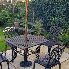 Lucy 4 Seater Garden Table Chairs