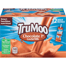 trumoo chocolate 1 lowfat milk 12 8
