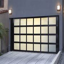 aluminum gl panel garage door