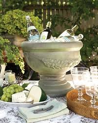 Garden Urn Into An Ice Bucket