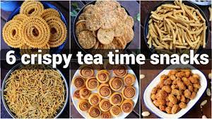 6 crispy tea time snacks स ख न श त