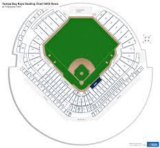 tropicana field seating charts