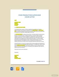 supervisor cover letter template in pdf