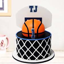 basketball theme cake order