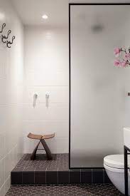 Frosted Glass Shower Partition Modern