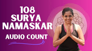 108 surya namaskar yoga workout for