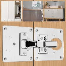 2x kitchen cupboard door hinge repair