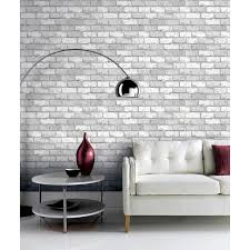 Artistick Metallic Brick White Silver