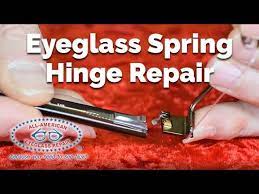 Repair Broken Eyeglass Spring Hinges