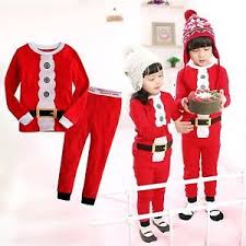 Vaenait Baby Kids Boy Girl Christmas Clothes Sleepwear