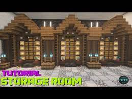 Minecraft Storage Room Tutorial