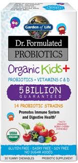 dr formulated probiotics organic kids