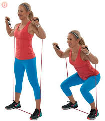7 resistance band moves to tone the