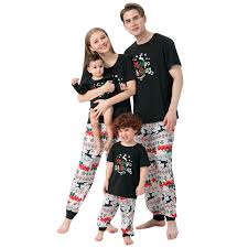 summer pajamas matching christmas pjs
