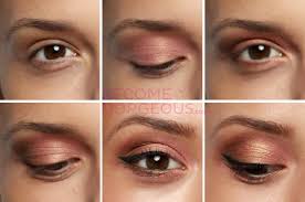 hazel eyes makeup step by step
