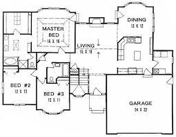 Plan 1678 3 Bedroom Ranch W Lots Of