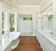 15 ideas for wood floors in bathrooms