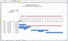 Img Gantt Chart Excel Simple 07 Scroll Bar Arrows Critical