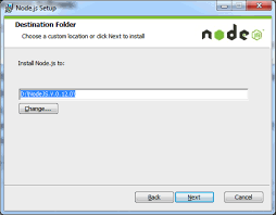 node js environment setup node js