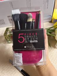 macy s 5pc travel makeup brush set