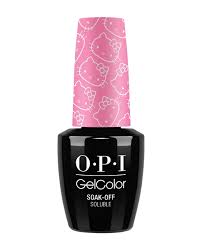 opi gelcolor gel nail polish pink
