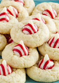 peppermint kiss cookies kitchen fun