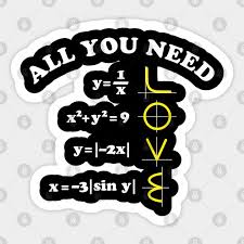 Funny Math Teacher Gift Sticker