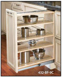rev a shelf filler and pull out cabinets