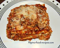 filipino lasagna recipe