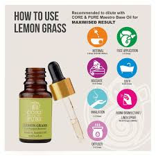 lemongr essential oil benefits for