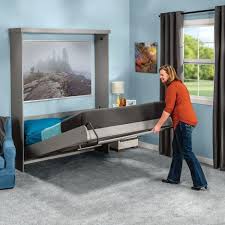 Rockler Create A Bed Adjustable Deluxe Murphy Bed Hardware Kit Queen Size Horizontal