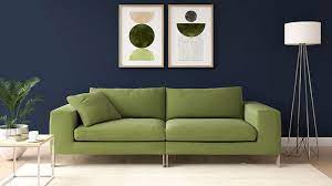 Color Wall Goes With Olive Green Couch