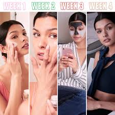 how to transform your skin in 4 weeks