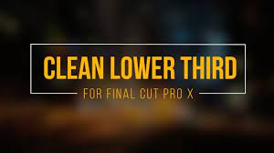 Fcp.co final cut pro forum. How To Get A Free Lower Thirds In Final Cut Pro X Youtube