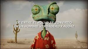 Rango is an ordinary chameleon who accidentally winds up in the town of dirt, a lawless outpost in the wild west in desperate need of a new sheriff. Los Lobos Rango Theme Song Cancion De Rango Subtitulado Al Espanol Youtube