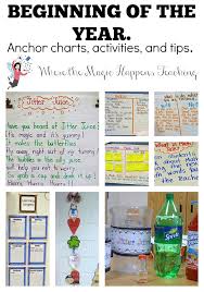 My First Full Week Of School Anchor Charts Giveaway