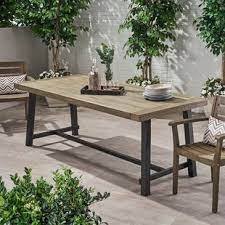 We have a small deck and need to seat at least five for dinner every night. Aluminum Outdoor Dining Table Wayfair