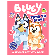 Bluey Time To Play Sticker Activity Book By Penguin