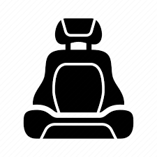 Car Chair Driving Seat Icon