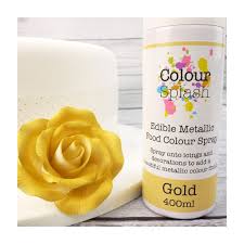 Colour Splash Gold Edible Metallic Food