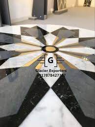 multicolor luxury marble inlay with