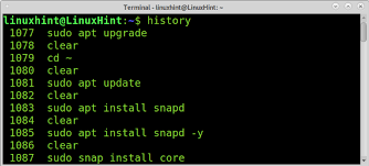 delete history without a trace in linux