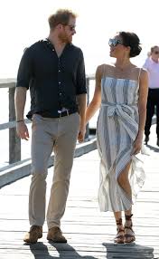 Meghan markle wears sleeveless maxi dress for second pregnancy announcement with harry meghan's outfit was perfect for the warm weather that santa barbara, california are currently most read in style. The Best Casual Outfits Meghan Markle Has Worn Through The Years Insider