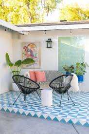 Outdoor Tile Patio And The Full