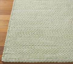 green evan chenille braided rug swatch