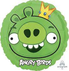 Angry Birds - King Pig 18″ Balloon – instaballoons
