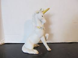 Tall Enesco Porcelain Unicorn